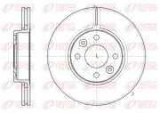 Bremsscheibe Vorderachse KAWE 6683 10