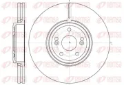 Bremsscheibe Vorderachse KAWE 6695 10