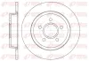 Bremsscheibe Hinterachse KAWE 6712 00
