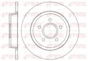 Bremsscheibe Hinterachse KAWE 6712 00