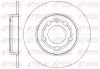 Bremsscheibe Hinterachse KAWE 6718 00