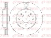 Bremsscheibe Vorderachse KAWE 6745 10