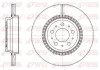 Bremsscheibe Hinterachse KAWE 6777 10