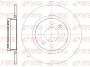 Bremsscheibe Vorderachse KAWE 6809 00