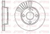 Bremsscheibe Vorderachse KAWE 6834 10