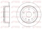 Bremsscheibe Hinterachse KAWE 6872 00