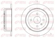 Bremsscheibe Hinterachse KAWE 6873 00