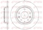 Bremsscheibe Hinterachse KAWE 6881 00