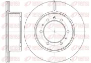 Bremsscheibe Hinterachse KAWE 6926 10