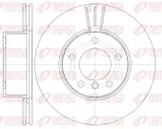 Bremsscheibe Vorderachse KAWE 6974 10