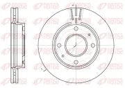 Bremsscheibe Vorderachse KAWE 6987 10