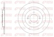 Bremsscheibe Hinterachse KAWE 61437 00