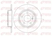 Bremsscheibe Hinterachse KAWE 61465 00