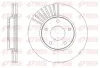 Bremsscheibe Vorderachse KAWE 61466 10