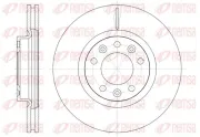Bremsscheibe Vorderachse KAWE 61471 10