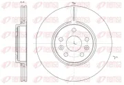 Bremsscheibe Vorderachse KAWE 61477 10