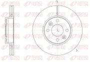 Bremsscheibe Vorderachse KAWE 61474 10