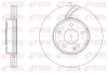 Bremsscheibe Vorderachse KAWE 61527 10