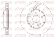 Bremsscheibe Vorderachse KAWE 61527 10