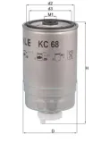 Kraftstofffilter MAHLE KC 68