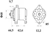 Generator 14 V MAHLE MG 43 Bild Generator 14 V MAHLE MG 43