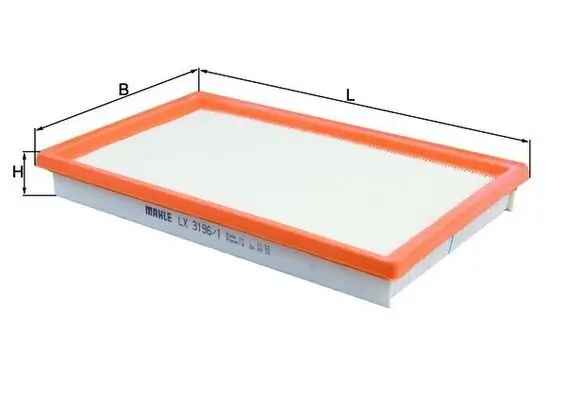 Luftfilter MAHLE LX 3196/1