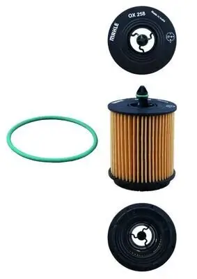 Ölfilter MAHLE OX 258D Bild Ölfilter MAHLE OX 258D