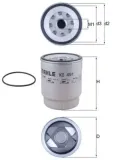 Kraftstofffilter MAHLE KC 491D