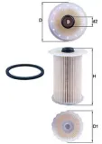 Kraftstofffilter MAHLE KX 229D