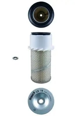 Luftfilter MAHLE LX 14 Bild Luftfilter MAHLE LX 14