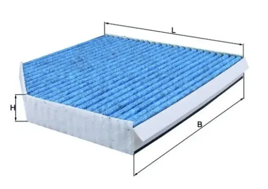 Filter, Innenraumluft MAHLE LAO 386 Bild Filter, Innenraumluft MAHLE LAO 386