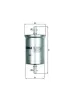 Kraftstofffilter MAHLE KL 165/1