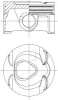 Kolben MAHLE 013 PI 00149 000