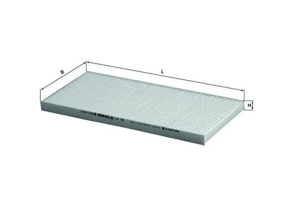 Filter, Innenraumluft MAHLE LA 35
