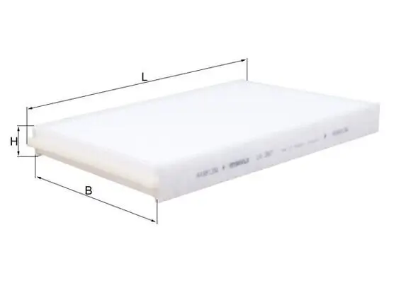 Filter, Innenraumluft MAHLE LA 387