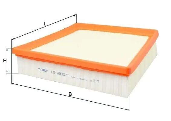 Luftfilter rechts MAHLE LX 4335/1