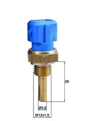 Sensor, Kühlmitteltemperatur MAHLE TSE 12
