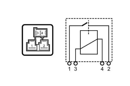 Relais, Glühanlage MAHLE MHG 17 Bild Relais, Glühanlage MAHLE MHG 17