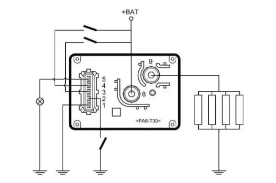 Steuergerät, Glühzeit MAHLE MHG 56 Bild Steuergerät, Glühzeit MAHLE MHG 56