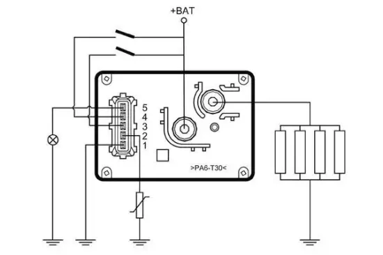 Steuergerät, Glühzeit MAHLE MHG 54 Bild Steuergerät, Glühzeit MAHLE MHG 54