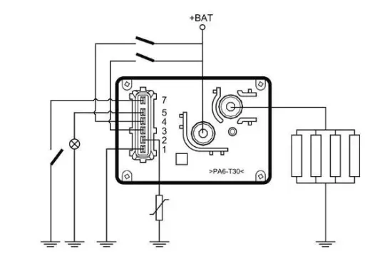 Steuergerät, Glühzeit MAHLE MHG 55 Bild Steuergerät, Glühzeit MAHLE MHG 55