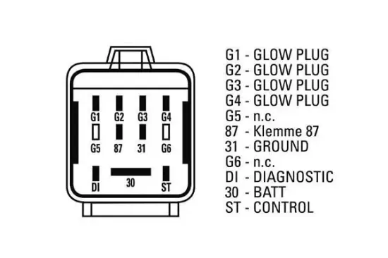 Steuergerät, Glühzeit MAHLE MHG 35 Bild Steuergerät, Glühzeit MAHLE MHG 35
