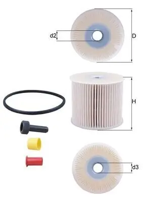 Kraftstofffilter MAHLE KX 85D