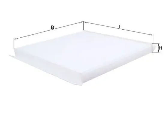 Filter, Innenraumluft MAHLE LA 1274 Bild Filter, Innenraumluft MAHLE LA 1274