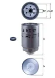 Kraftstofffilter MAHLE KC 17D