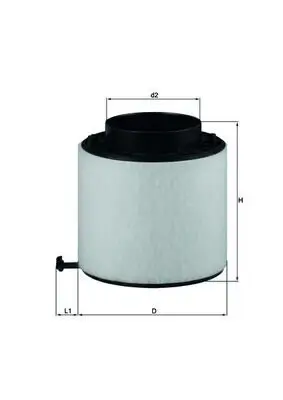 Luftfilter MAHLE LX 2092D