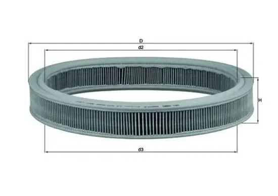 Luftfilter MAHLE LX 527 Bild Luftfilter MAHLE LX 527