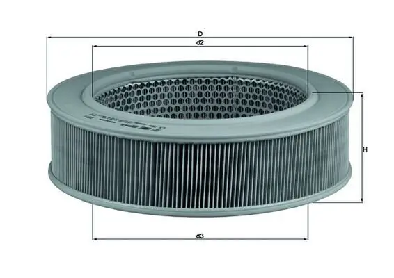 Luftfilter MAHLE LX 264