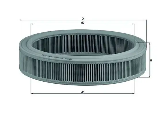 Luftfilter MAHLE LX 202