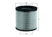 Luftfilter MAHLE LX 249